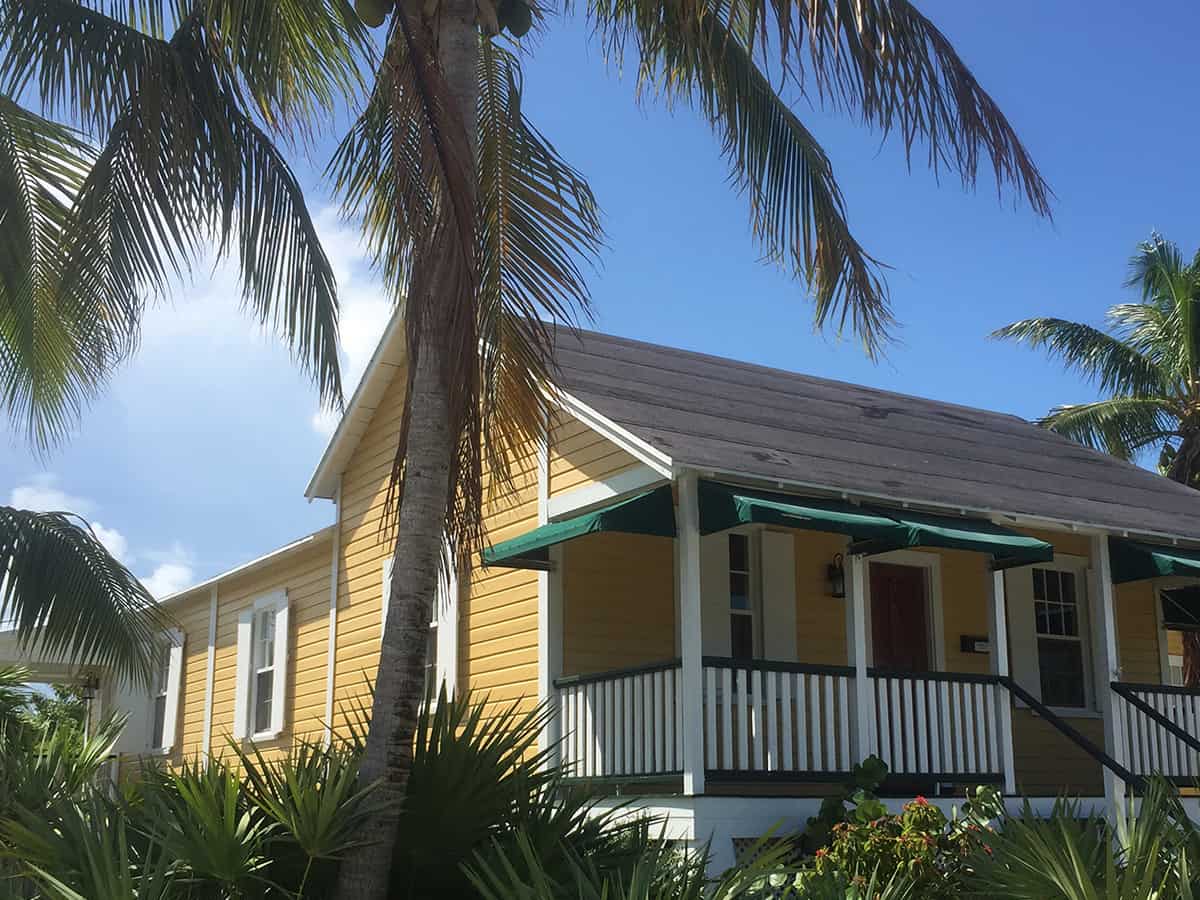 Top 4 Reasons to Visit Pigeon Key 3 Image of a pier over crystal blue water and several birds flying overhead