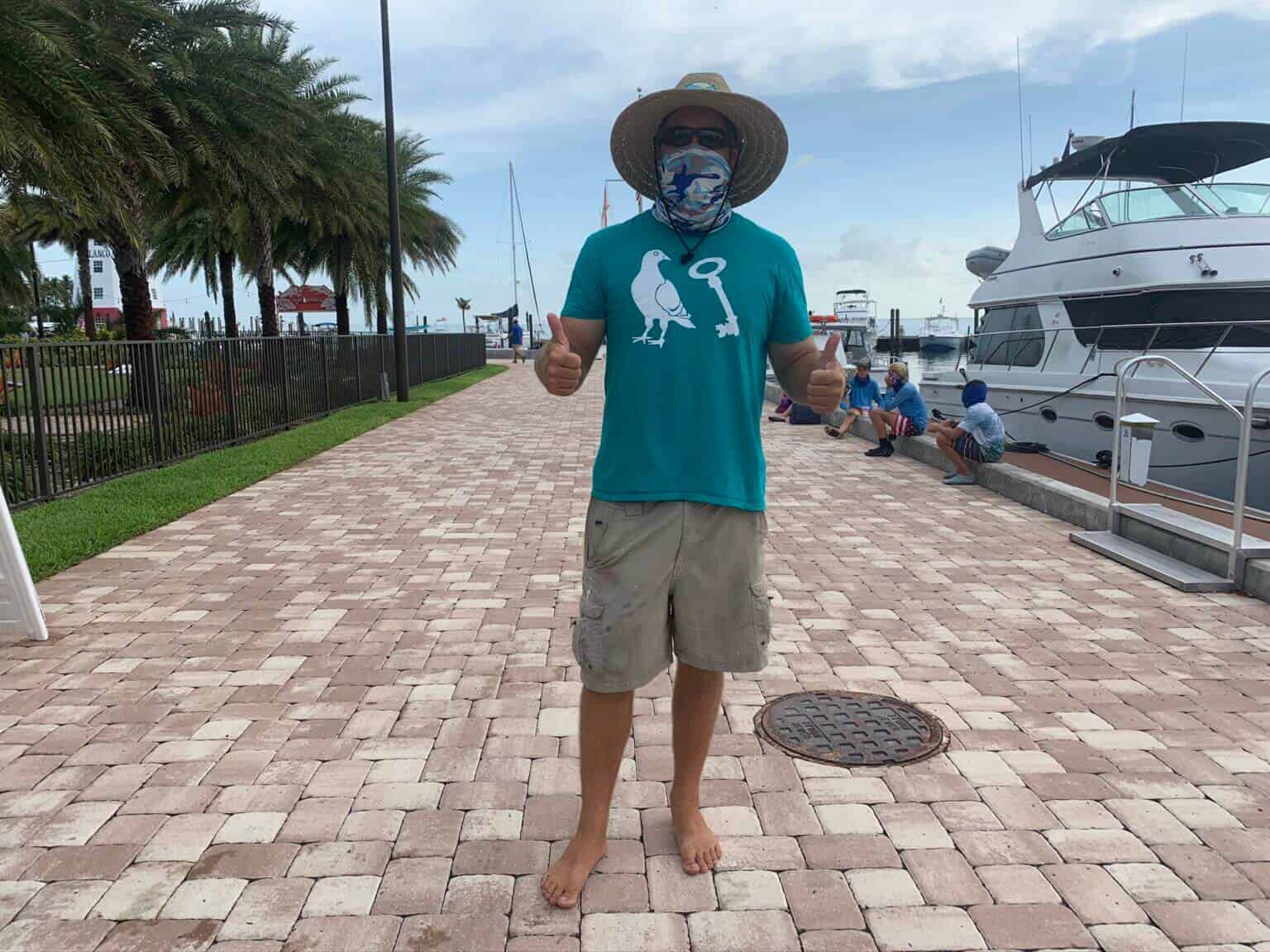 covid 19 face masks at pigeon key 1